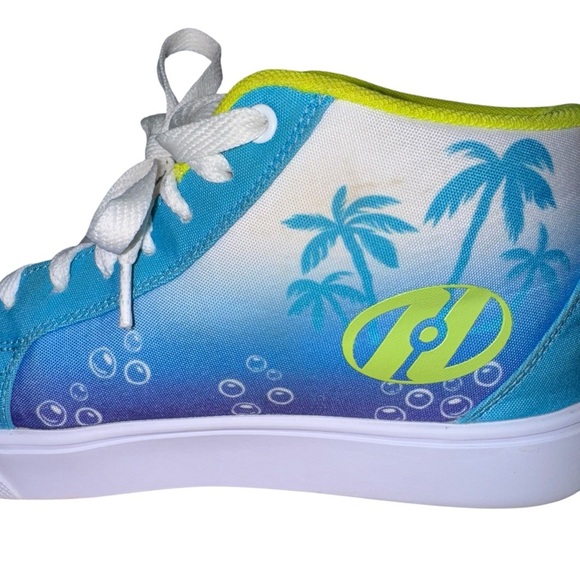 Heelys Spongebob SquarePants "CHILLIN'" Racer Mid Top Skate Shoes Men’s SZ 7 - Picture 6 of 10